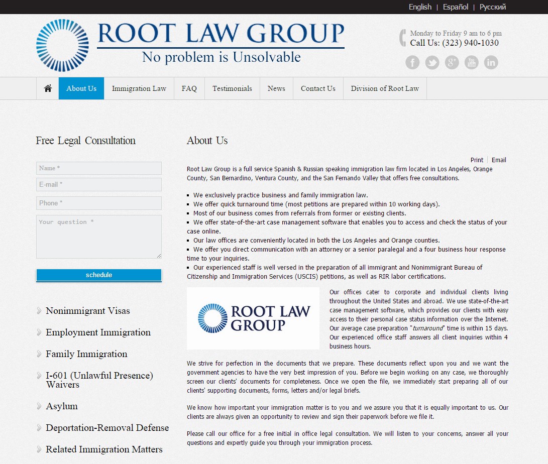 Root Law Group
